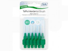 Imagen del producto TEPE INTERDENTAL 0,8 MM VERDE 6 UDS
