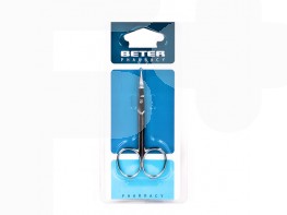 Imagen del producto TIJERA MANICURA UÑAS CROMADA CURVA BETER