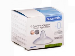 Imagen del producto Suavinex Pezonera silicona 2uds