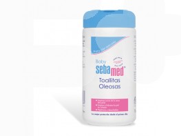 Imagen del producto Sebamed Baby toallitas oleosas  70 ud