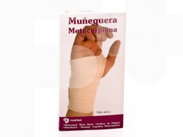 Imagen del producto MUÑEQUERA MEDILAST METACARPI VELCRO BLAN