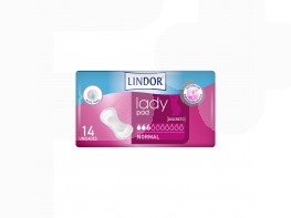 Imagen del producto Lindor Lady pad normal 3 gotas 14u