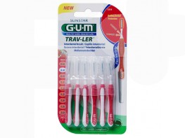 Imagen del producto GUM CEPILLO INTERDENTAL TRAVLER 1314 0,8