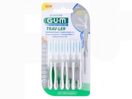 Imagen del producto GUM CEPILLO INTERDENTAL TRAVLER 1618 2MM