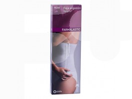 Imagen del producto FAJA FARMALASTIC ALGODON VELCRO T1 BLANC