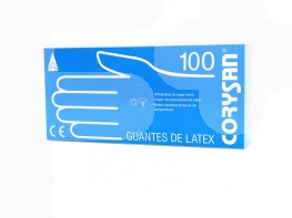 Imagen del producto GUANTES CORYSAN LATEX T/GRANDE 100 UND.