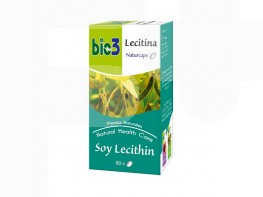 Imagen del producto Bie3 lecitina de soja 500mg 80 cápsulas