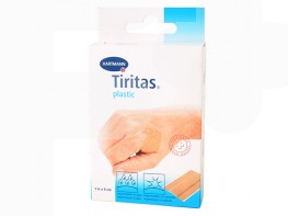 Imagen del producto Hartmann Tiritas plastic 1x6cm 10u