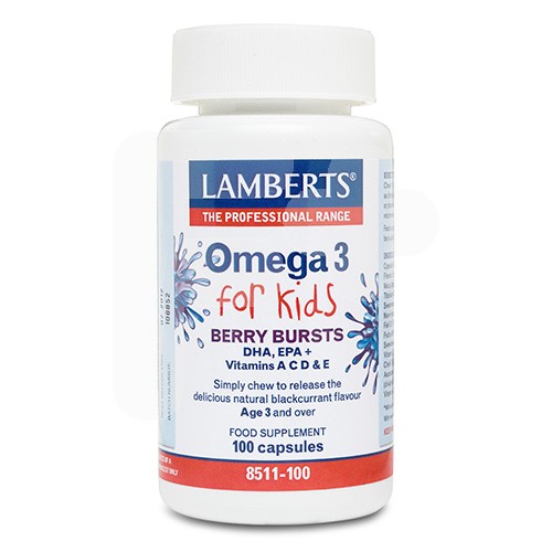 OMEGA 3 FOR KIDS 100CAP    8511 LAMBERTS