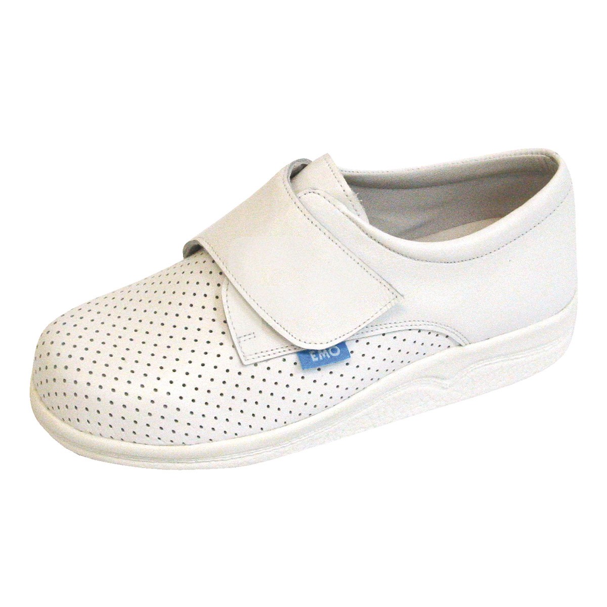 Calzado velcro blanco t.43 sani105   emo