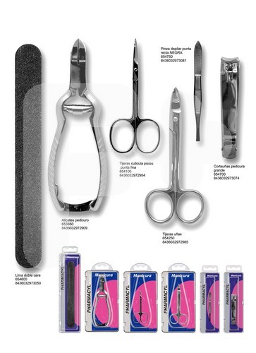TIJERAS UÑAS PHARMACYL R/654250