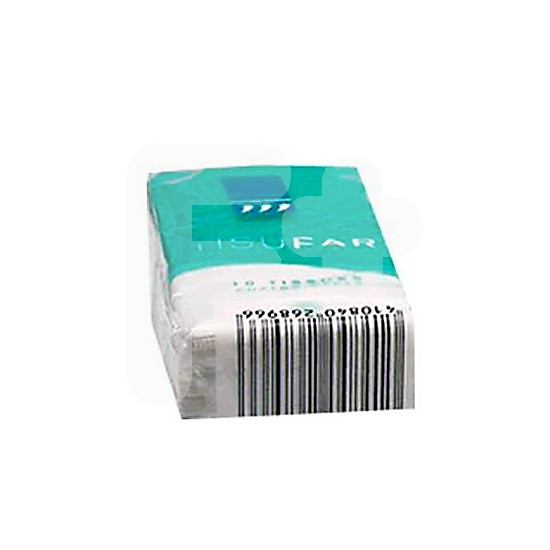 Tisufar Pañuelos tisufar bolsillo 3 capas 10u