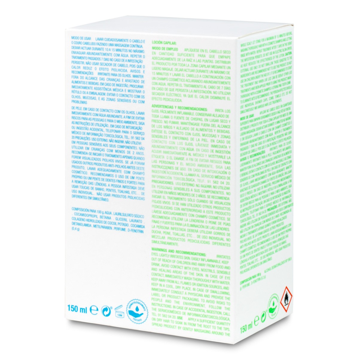 Interapothek pack antipiojos+lendrera