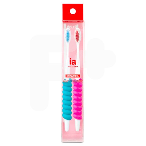 Interapothek cepillo dental infantil pack 2uds