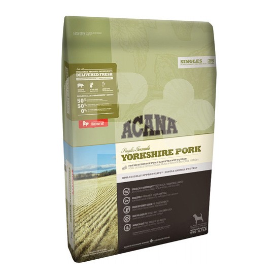Acana pork butternut squash pienso para perros con cerdo 6kg