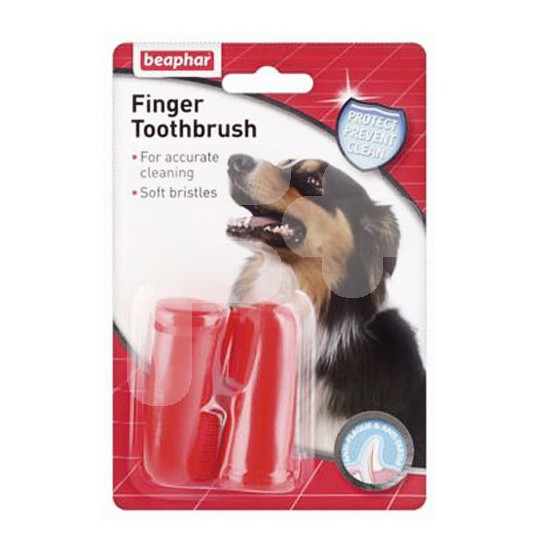 Beaphar Cepillo de dientes de dedo 2 unds. beaph