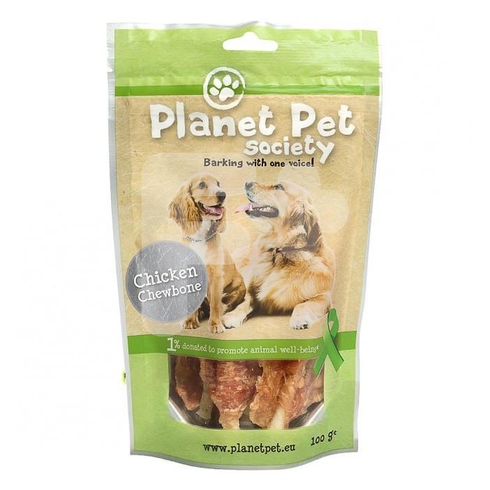 Planet Pet snack chewbone pollo 100g