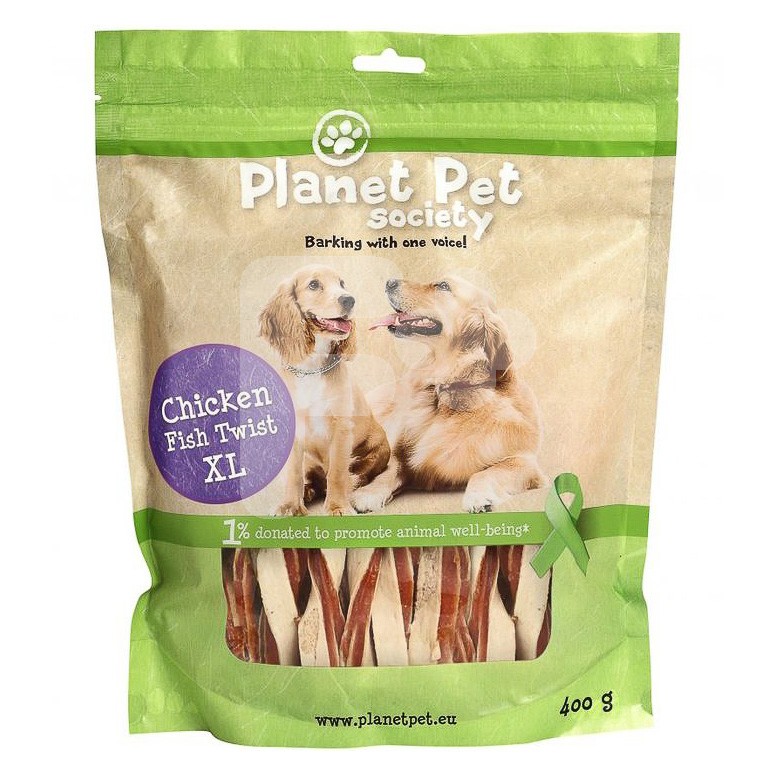 Planet Pet snack twist pollo y pescado 4