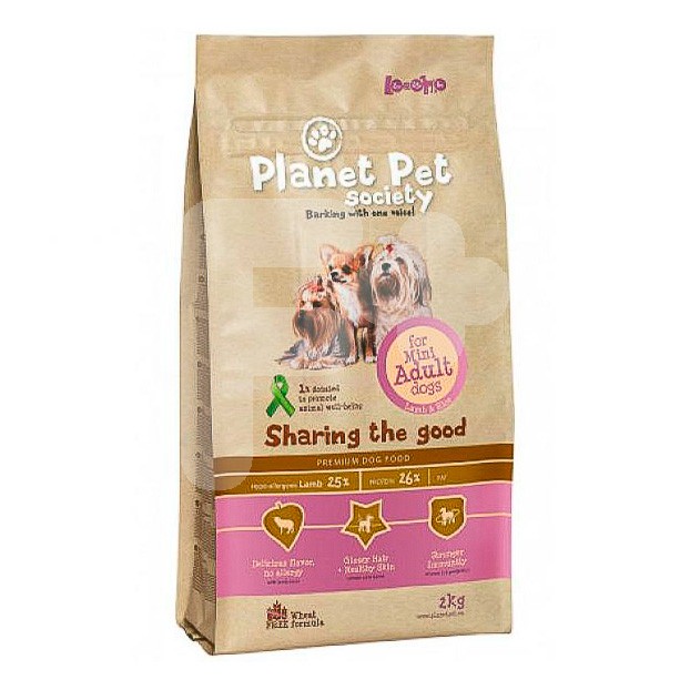 Planet Pet mini adult pollo y arroz 2kg