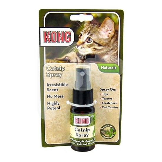 Kong catnip spray
