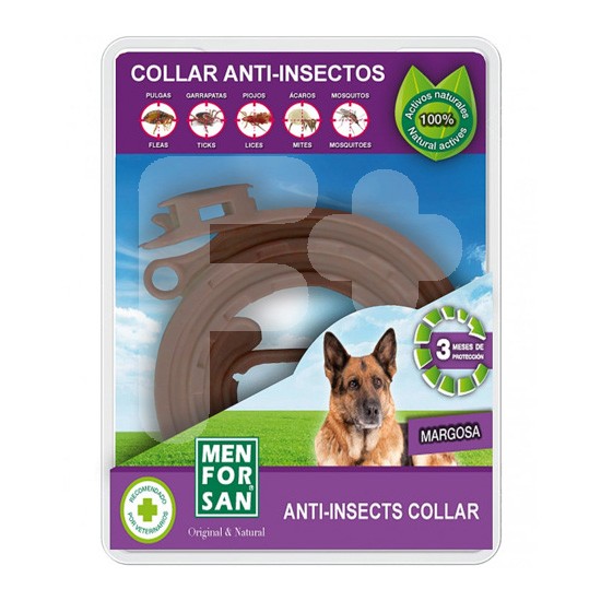 Menforsan collar para perros repelente de insectos