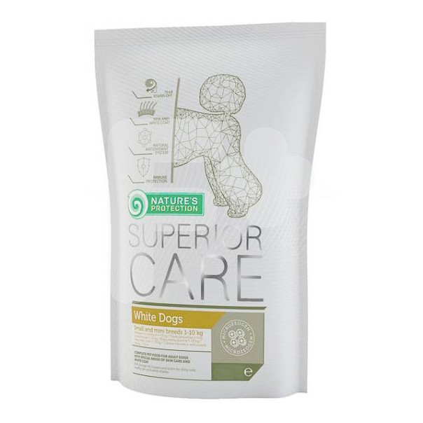 Nature's protection white dog small 400g