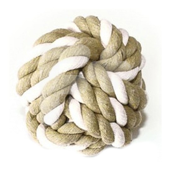 Petuky natural pelota de cuerda tri 5cm