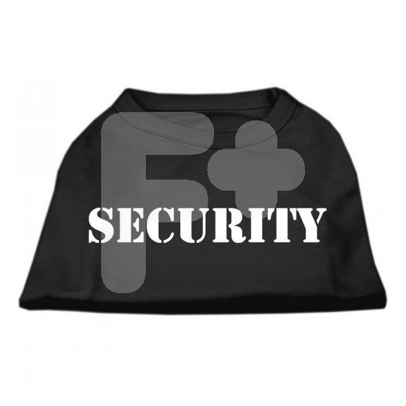 Petuky Camiseta security negro talla xxl