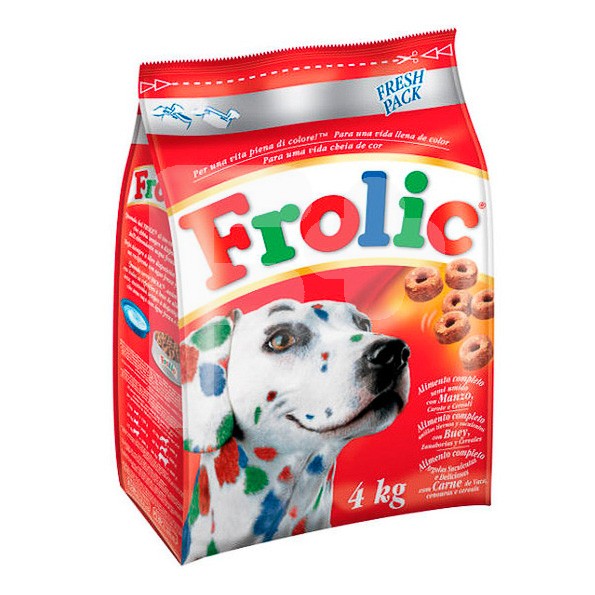 Frolic Frolic perro adulto pollo 4kg (x1)