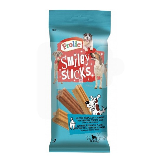 Frolic Frolic smiley sticks snack oral 10ux175g