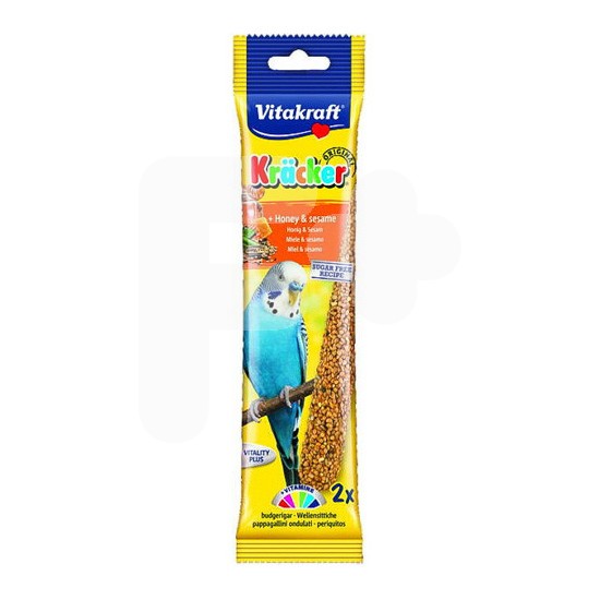 Vitakraft barritas periquitos miel y sésamo 2 uds