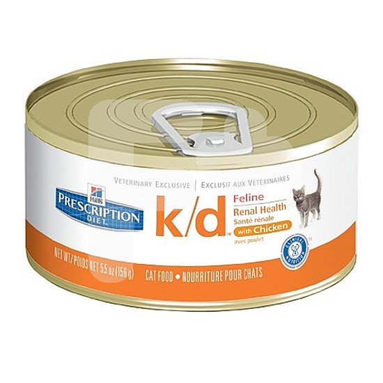Hills Prescription Diet kd tins for cats 24 x 156g tins