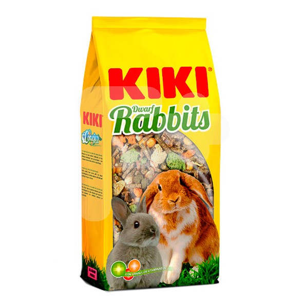 Kiki Alimento conejos enanos y cobayas b/ 5 k