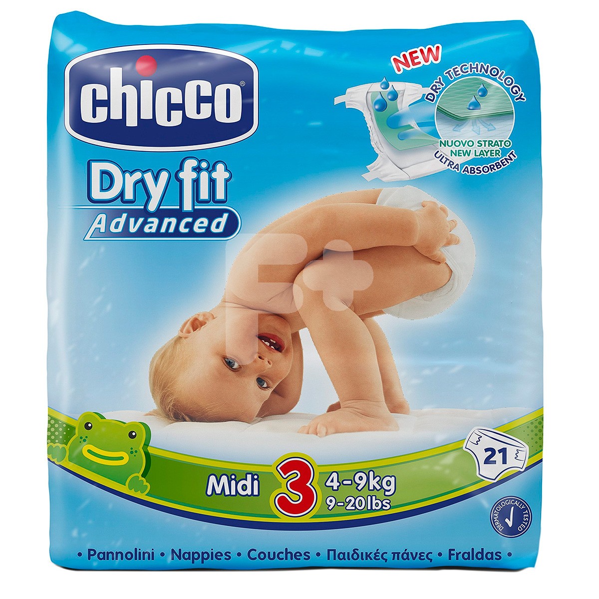 Chicco pañal ultrafit midi 3 4-9 kg