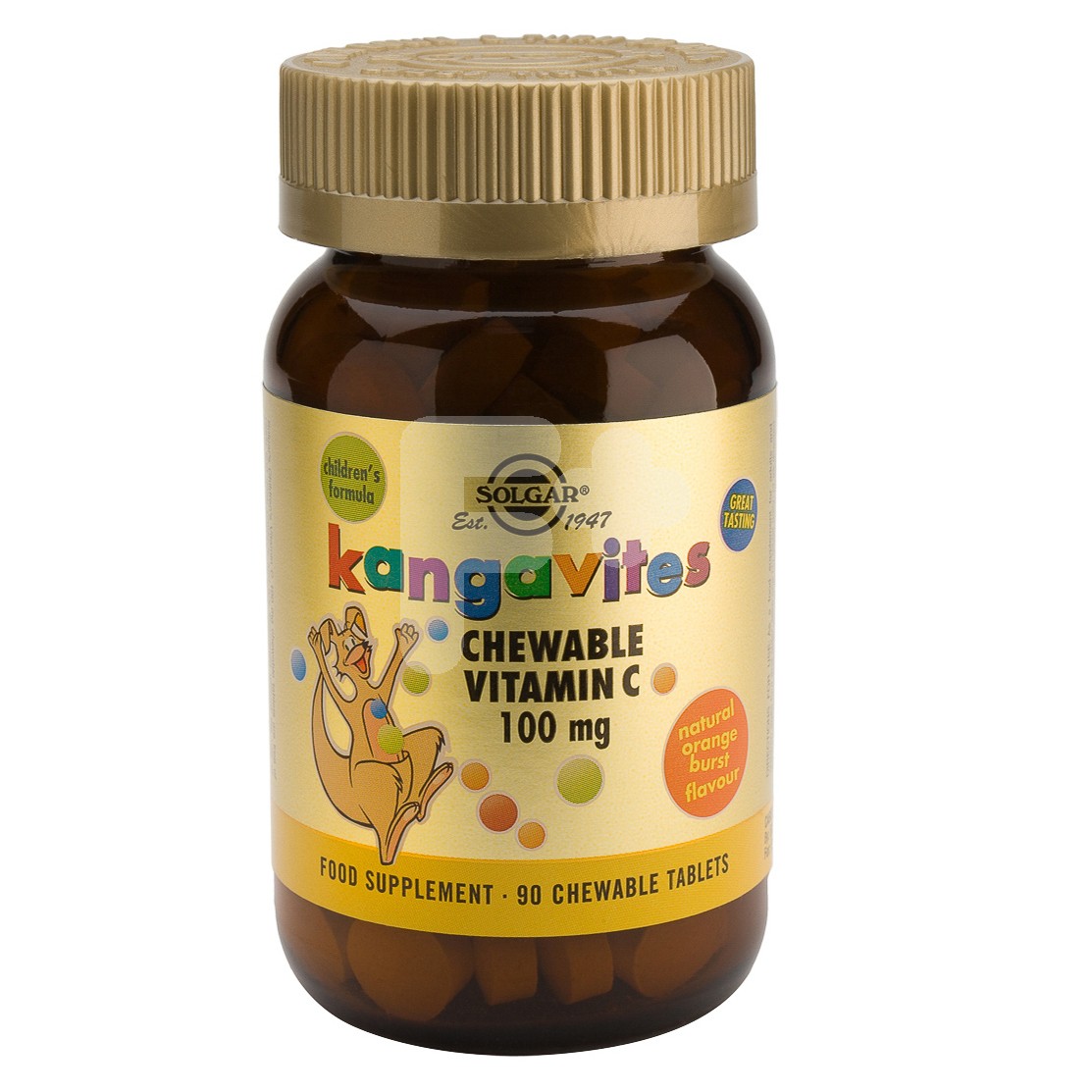 Solgar Kangavites Vit C 90 comprimidos 100mg