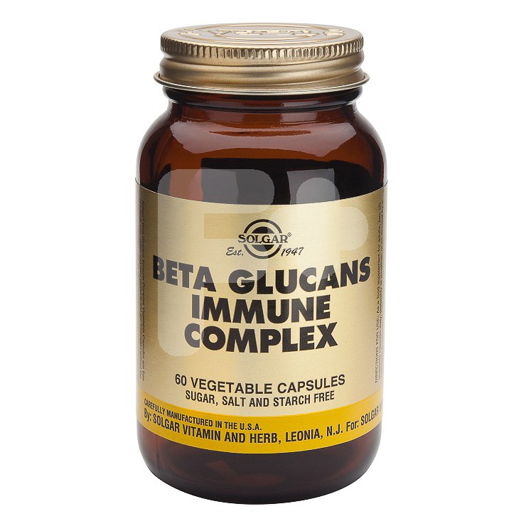 Solgar Beta glucanos complex 60 cápsulas