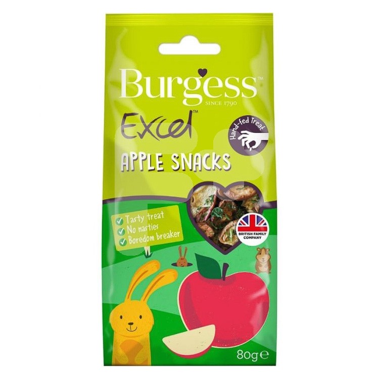 Burgess B excel apple snacks 90g