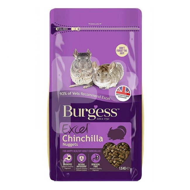 Burgess B excel chinchilla 1,5kg