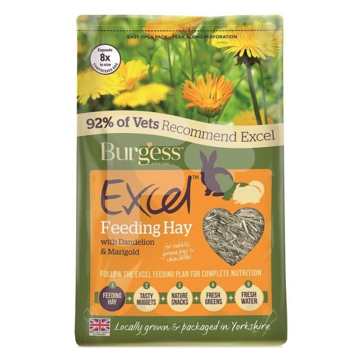 Burgess Burgess excel fresh herbage dandel & marigold