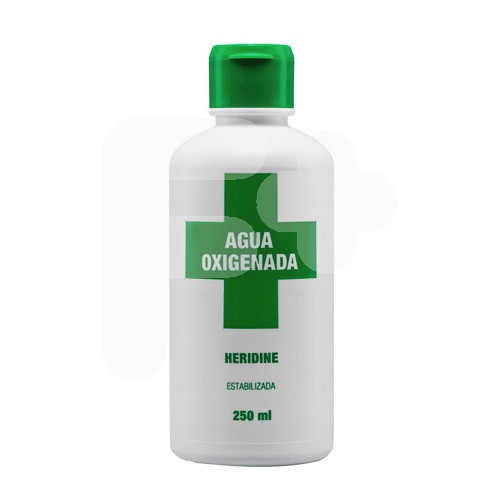 Interapothek agua oxigenada heridine 250ml