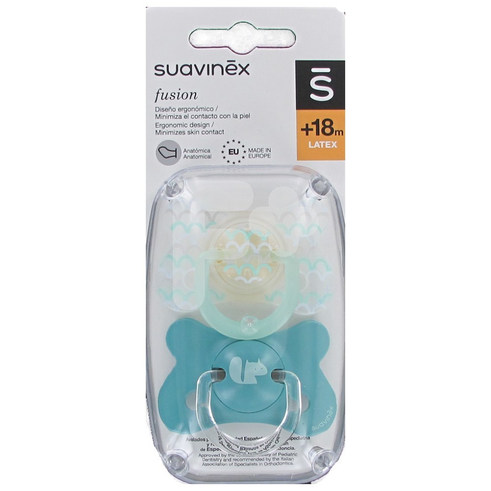 Suavinex Chupete fusion ana.latex +18 2u