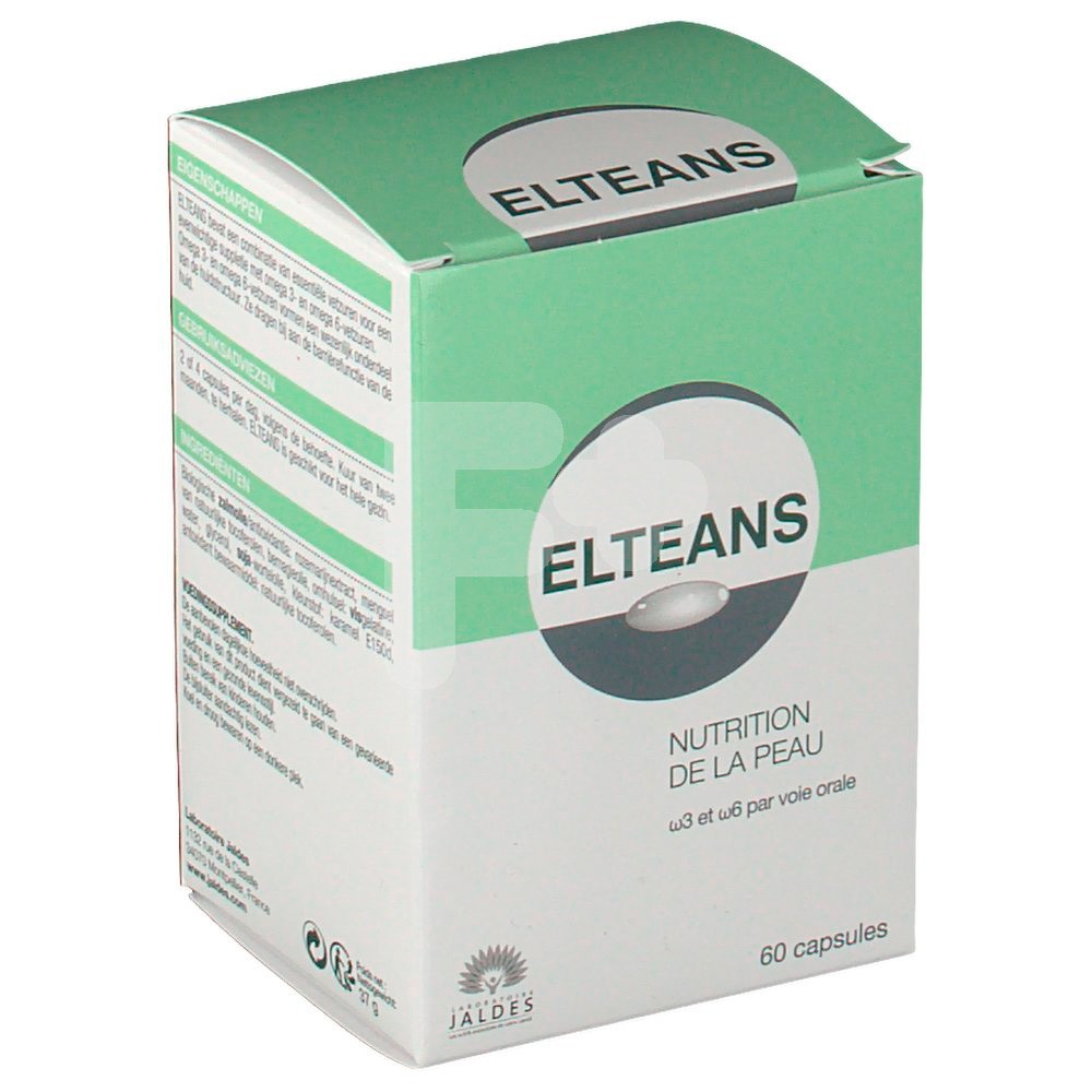Elteans sequedad cutánea 60 cápsulas