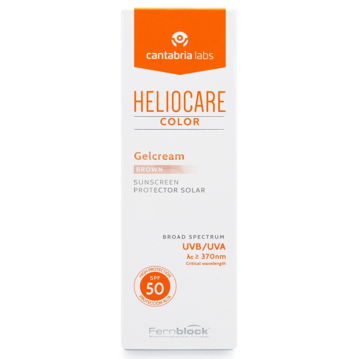 Heliocare gelcream color brown spf50 50ml