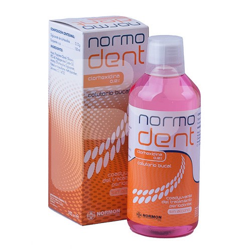 NORMODENT CLORHEXIDI 0,12% COLUTORIO 500