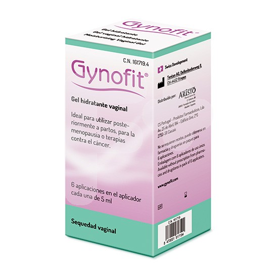 Gynofit gel vaginal hidratante 6 aplicaciones