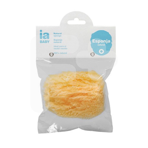 Interapothek esponja natural para bebé