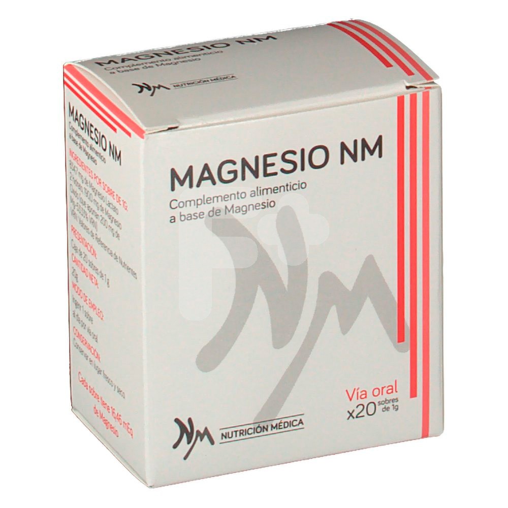 Magnesio nm 20 sobres 1g