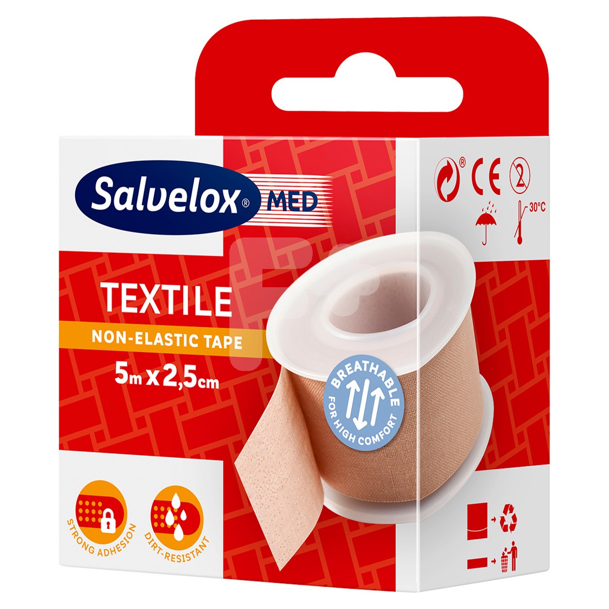 SALVELOX ESPARADRAPO TELA PIEL 5X2,5CM