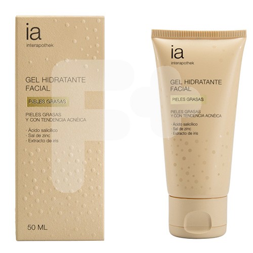 Interapothek gel hidratante facial para piel grasa 50ml