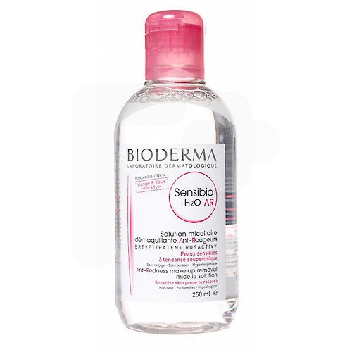 Bioderma Sensibio H2O solución micelar antirojeces 250ml